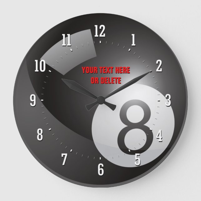 Bassäng-spel | Bästa spelare Stor Klocka (Framsida)