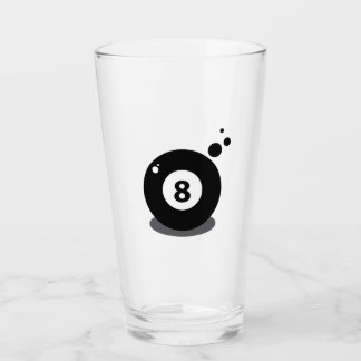 Bassäng-sport åtta boll 8 glaskopp