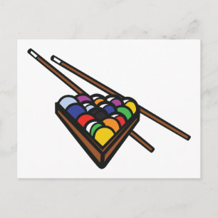 Bassäng Sticks Vykort