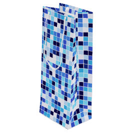 Bassäng Tiles, Blue Mosaic Tiles, Geometric Mönste