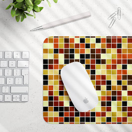 Bassäng Tiles, Brown Mosaic Tiles, Geometric Mönst Musmatta