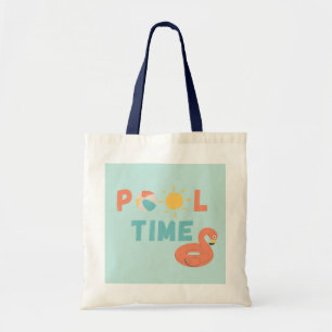 bassäng. Totes & Bags Bassäng Beach Tygkasse