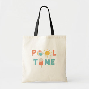 bassäng. Totes & Bags Bassäng Beach Tygkasse