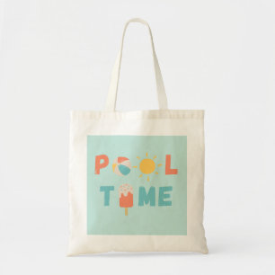 bassäng. Totes & Bags Bassäng Beach Tygkasse