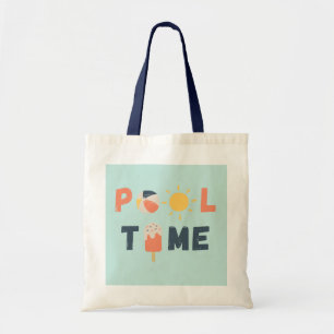 bassäng. Totes & Bags Beach Bassäng Tygkasse