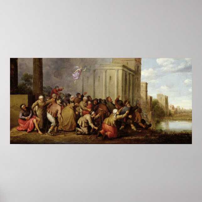 Bassäng vid Bethesda Poster (Framsidan)