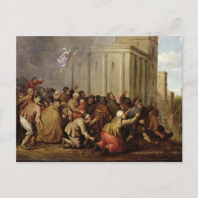 Bassäng vid Bethesda Vykort (Framsida)