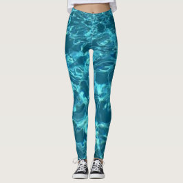Bassängdamasker Leggings