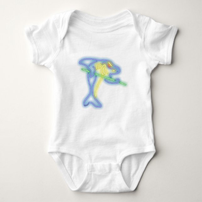 Bassänghaj Tee Shirt (Framsida)