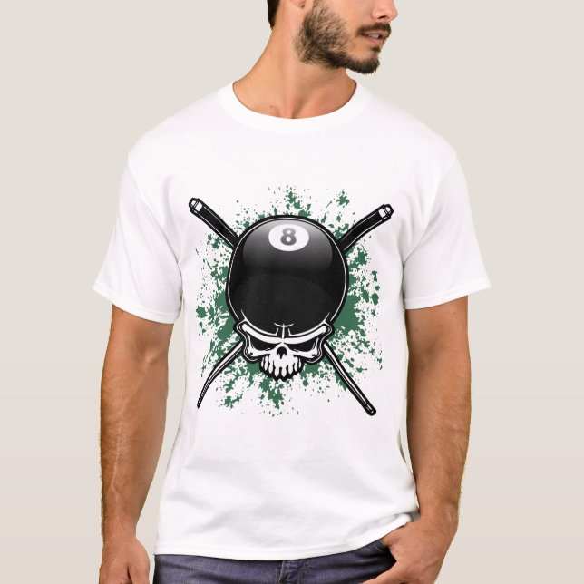 Bassängpirat 1 tee shirt (Framsida)
