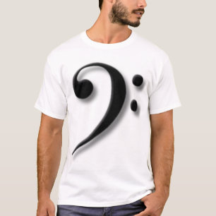 BassClef av Leslie Harlow T-shirt