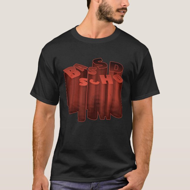 Bassd Scho Fränggisch Frankisch Franken T Shirt (Framsida)