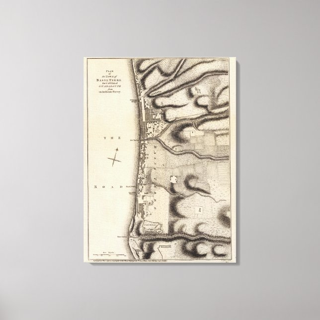 Basse Terre Canvastryck (Framsida)