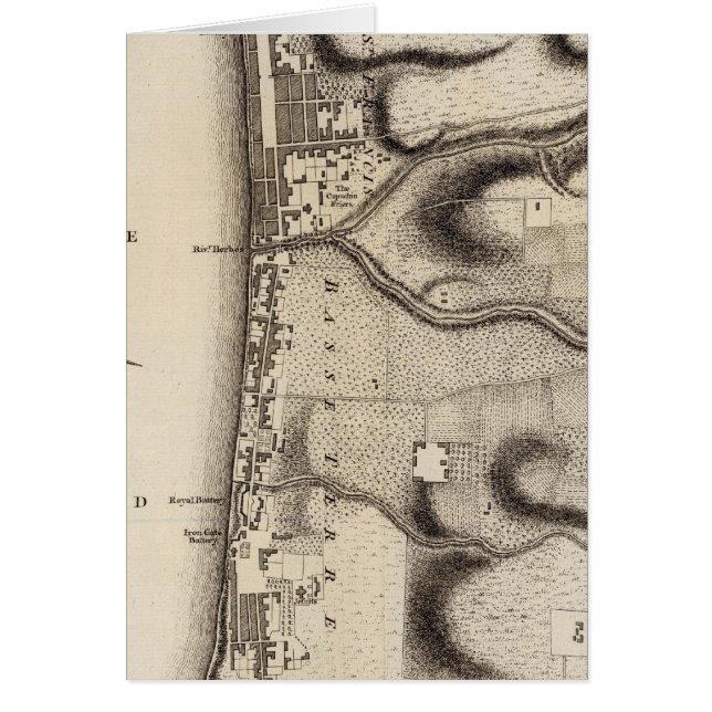 Basse Terre Hälsningskort (Framsidan)