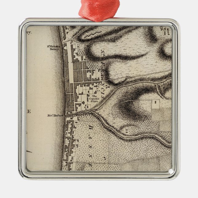 Basse Terre Julgransprydnad Metall (Framsidan)