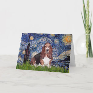 Basset 1 - Starry Night Kort