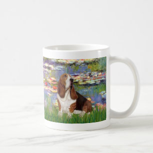 Basset 2 - Lilies 2 Kaffemugg