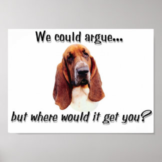 Basset Argument Poster