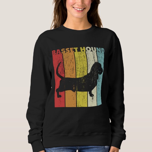 Basset Hound  1 T Shirt (Framsida)