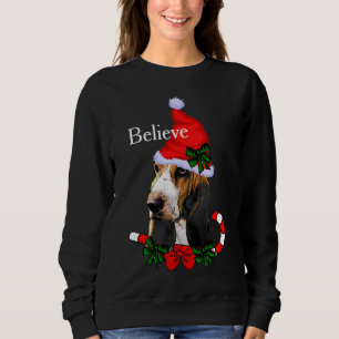 Basset Hound Älskare jul jul T Shirt