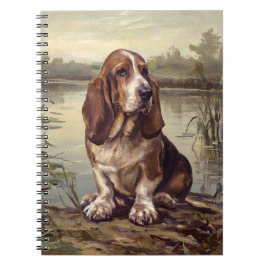Basset Hound Anteckningsbok