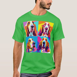 Basset Hound Art Hund älskare Gifts 1 T Shirt