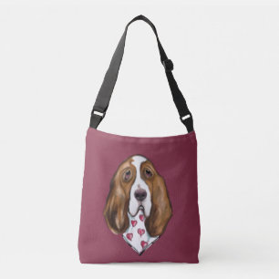 Basset Hound Axelväska