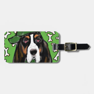 Basset Hound Bagagebricka