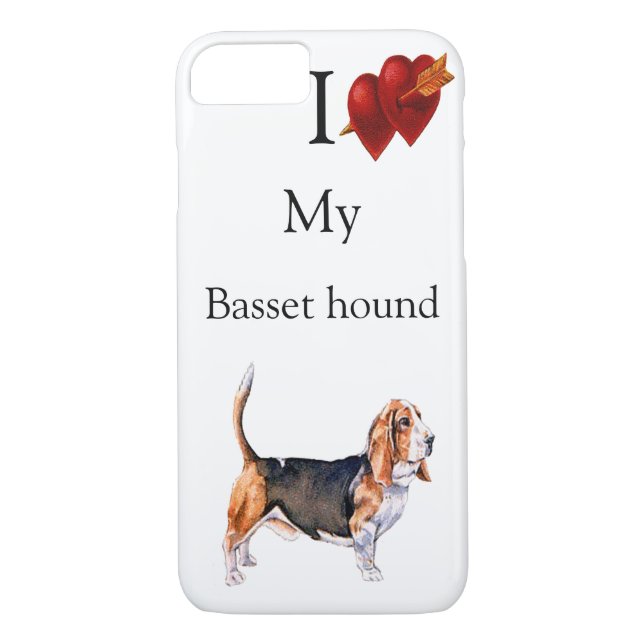 Basset hound Case-Mate iPhone skal (Baksida)