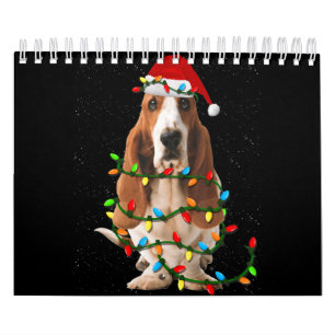 basset hound christmas lustiga basset hound hund k kalender