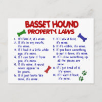 BASSET HOUND EGENDOM LAGSTIFTNING 2