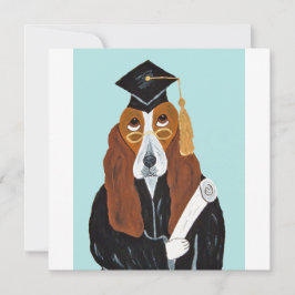 Basset Hound Examinerad Inbjudningar