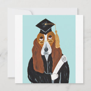 Basset Hound Examinerad Inbjudningar