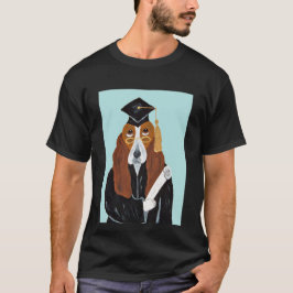Basset Hound Examinerad T Shirt