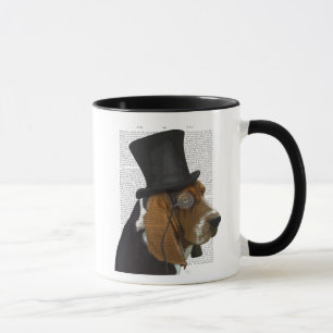 Basset Hound, Forme Hound och Hat Mugg
