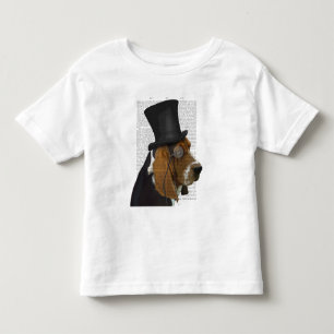 Basset Hound, Forme Hound och Hat T Shirt