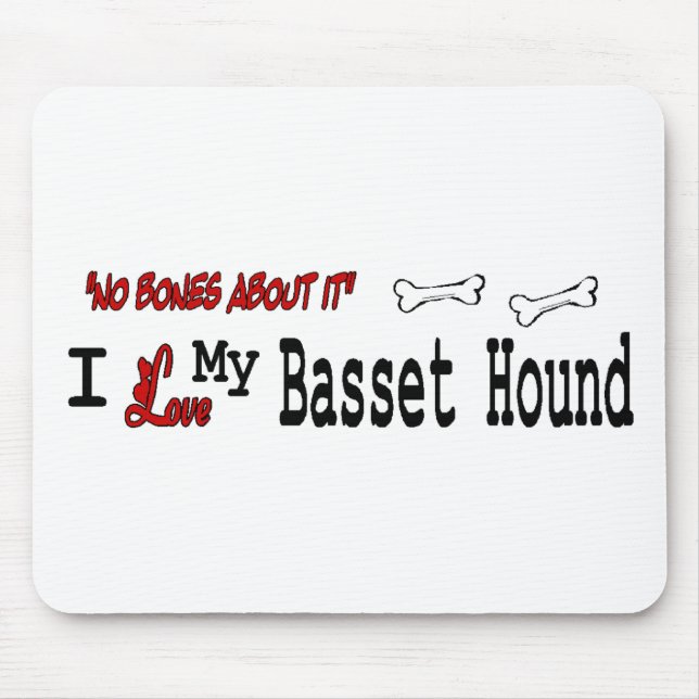 Basset Hound Gifts Musmatta (Framsidan)