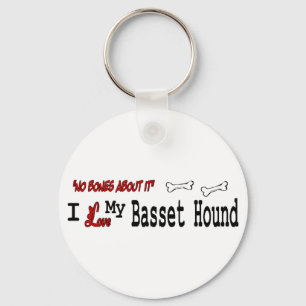 Basset Hound Gifts Nyckelring