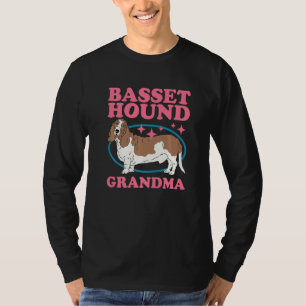 Basset Hound Grandma Hundägare Basset Hound T Shirt