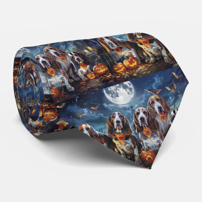 Basset Hound Halloween Spooky Slips (Rullad)