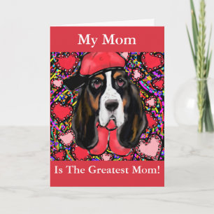 Basset Hound Helgkort