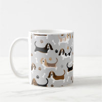 Basset Hound Hund Bones och Tass 
