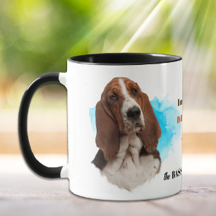 Basset Hound Hund Loyal Friend Mugg