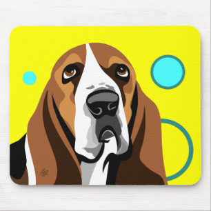 Basset Hound Hund Musmatta