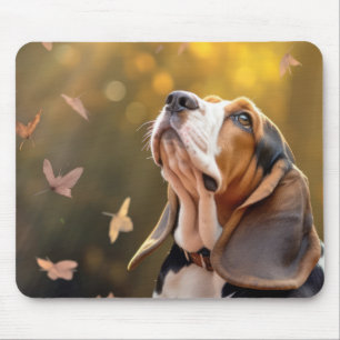 Basset Hound Hund Pet Animal Tranquil Musmatta