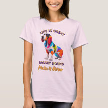 Basset Hound Hundälskares design
