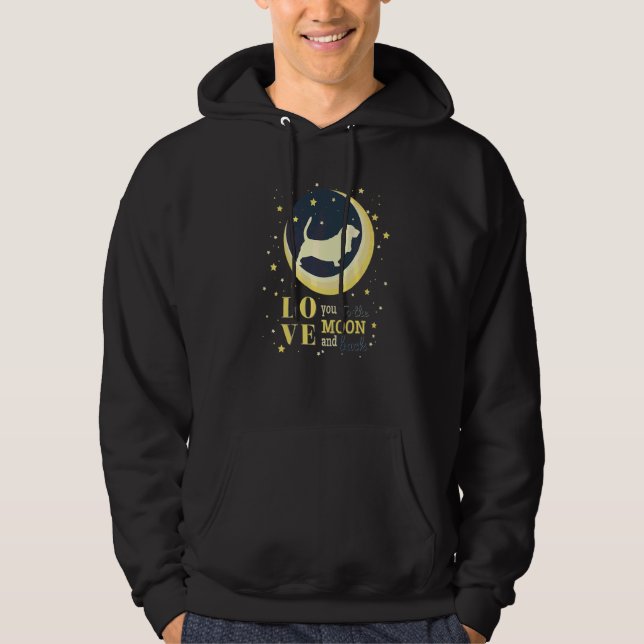 Basset Hound Hundras  1 Hoodie (Framsida)