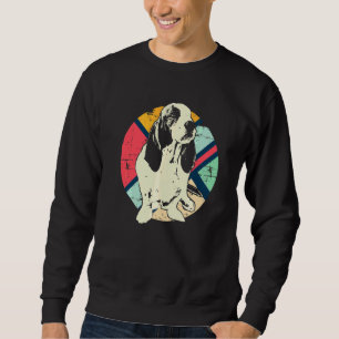 Basset Hound Hundras 40 Lång Ärmad Tröja