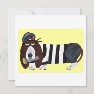 Basset Hound Inbrottstjuv