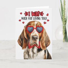 Basset Hound jag var tillverkad för att överge din Helgkort